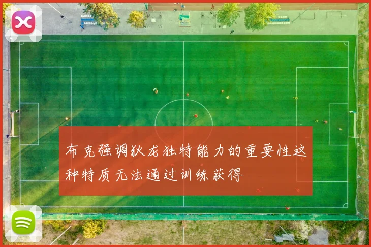 布克强调狄龙独特能力的重要性这种特质无法通过训练获得